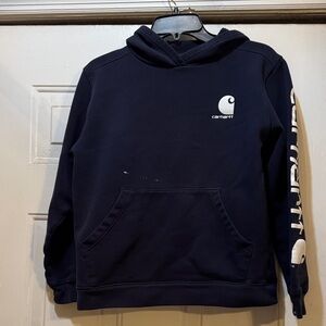 Carhartt boys Dark Blue Hoodie